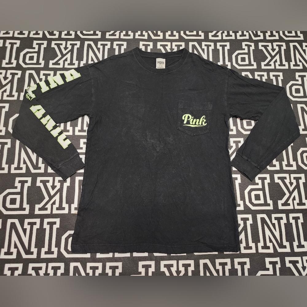 #420 VS Pink L/S Tee 💚